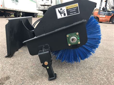 danfoss skid steer broom 72 inch replacement|NEW 72 ANGLE SKID STEER SWEEPER BROOM SBA72.